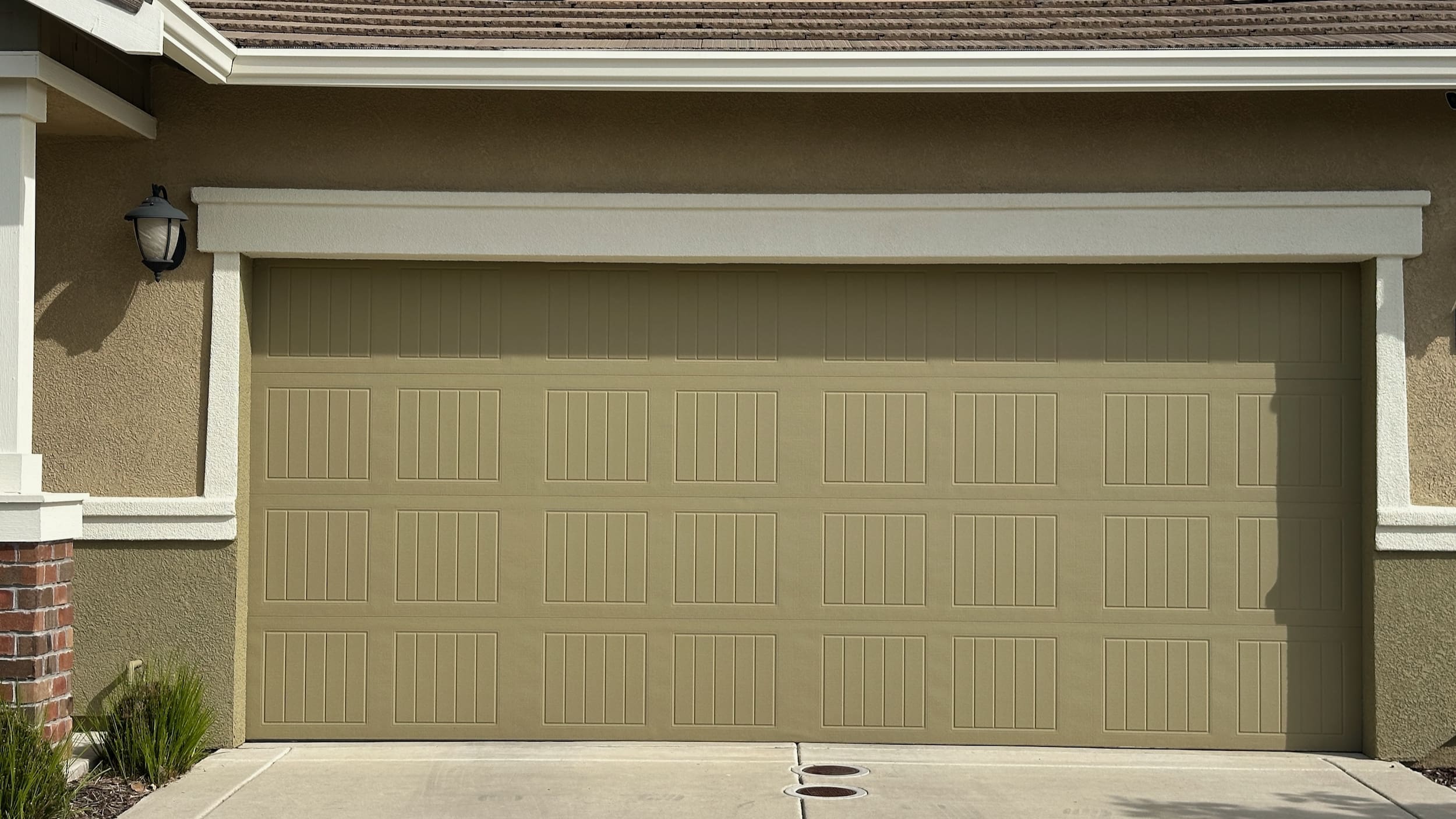garage painted in El Dorado Hills